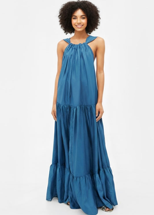 Hemani Maxi Dress - Blue